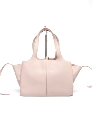 Celine Powder Baby Pink Grained Leather Small Tri-Fold Bag