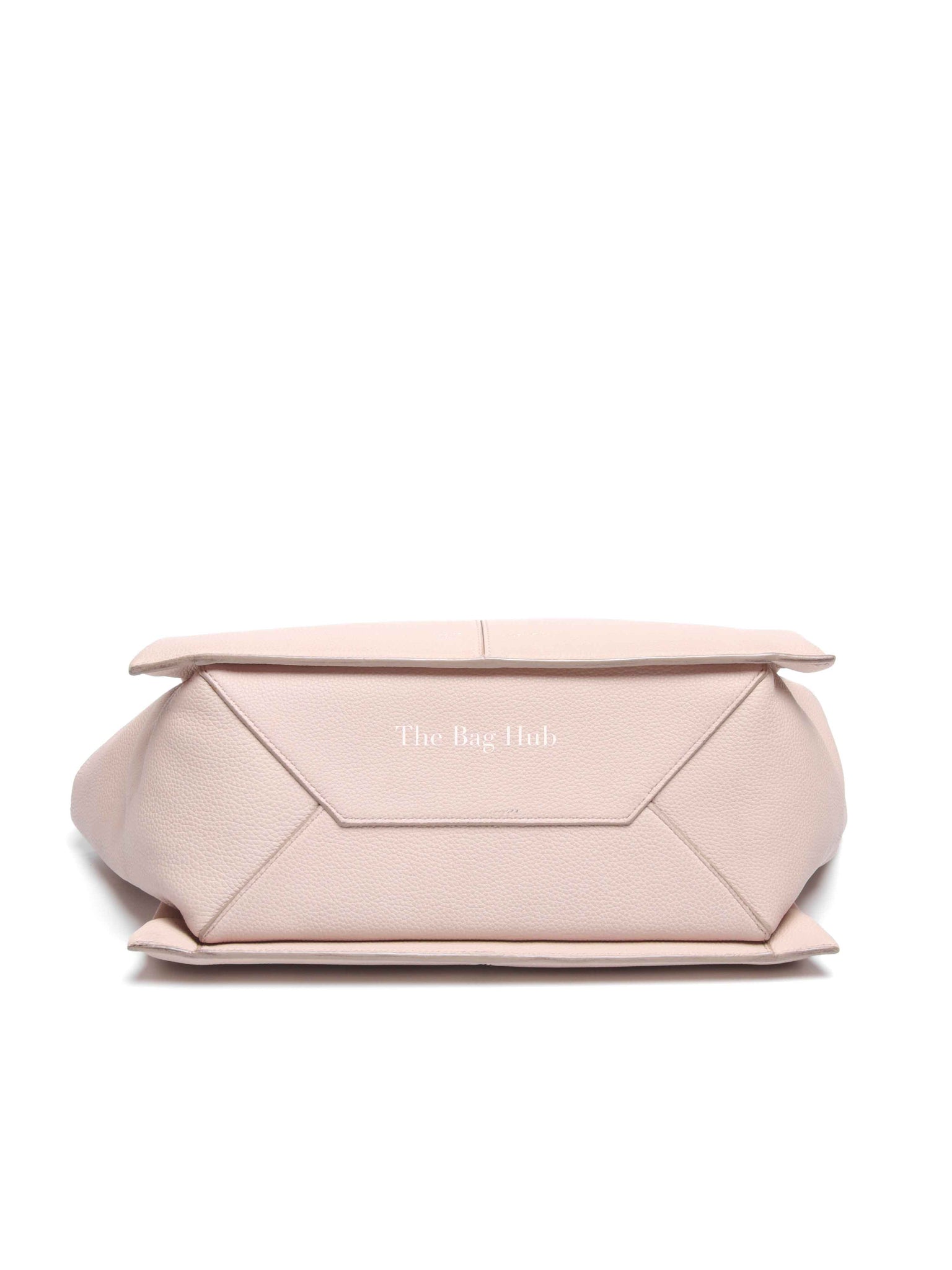 Celine Powder Baby Pink Grained Leather Small Tri-Fold Bag