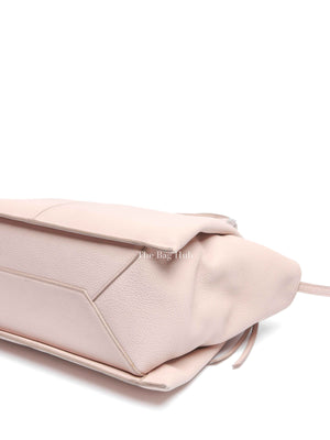 Celine Powder Baby Pink Grained Leather Small Tri-Fold Bag