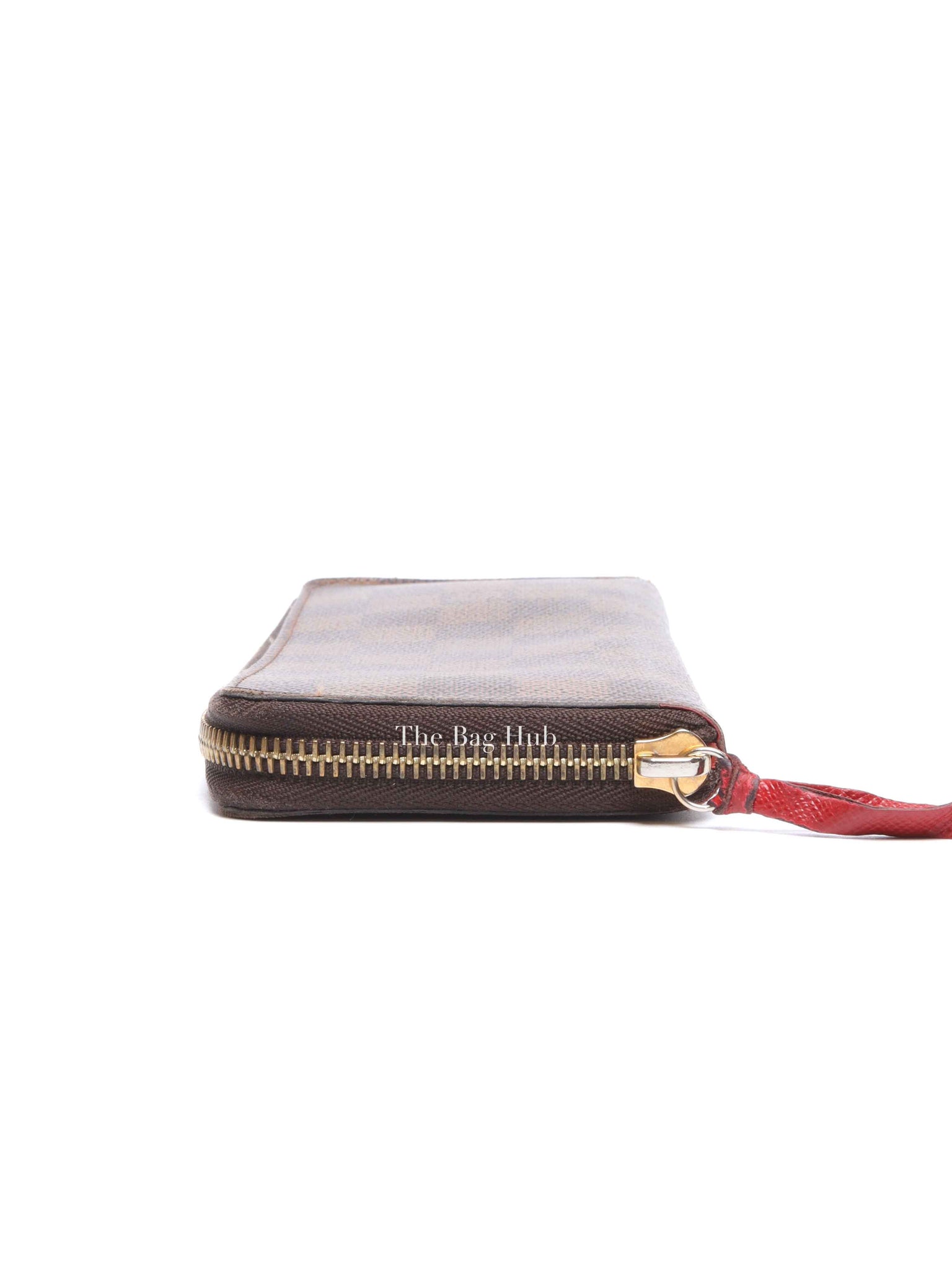 Louis Vuitton Damier Ebene Canvas Clemence Long Wallet