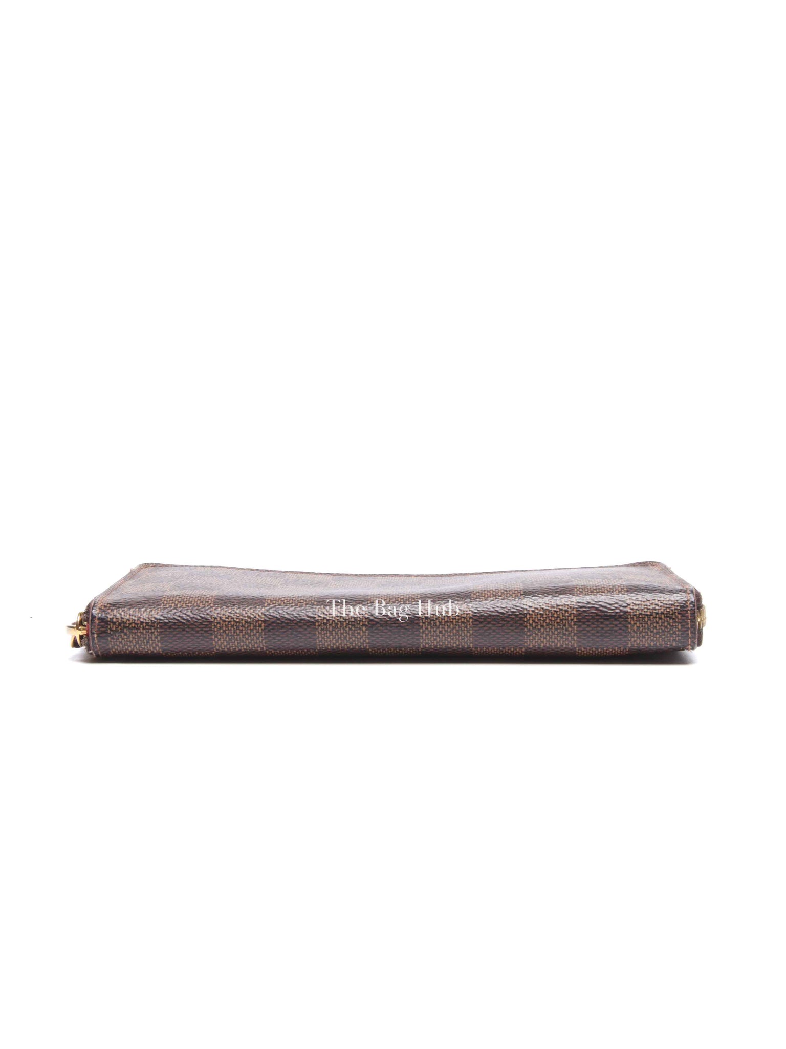 Louis Vuitton Damier Ebene Canvas Clemence Long Wallet