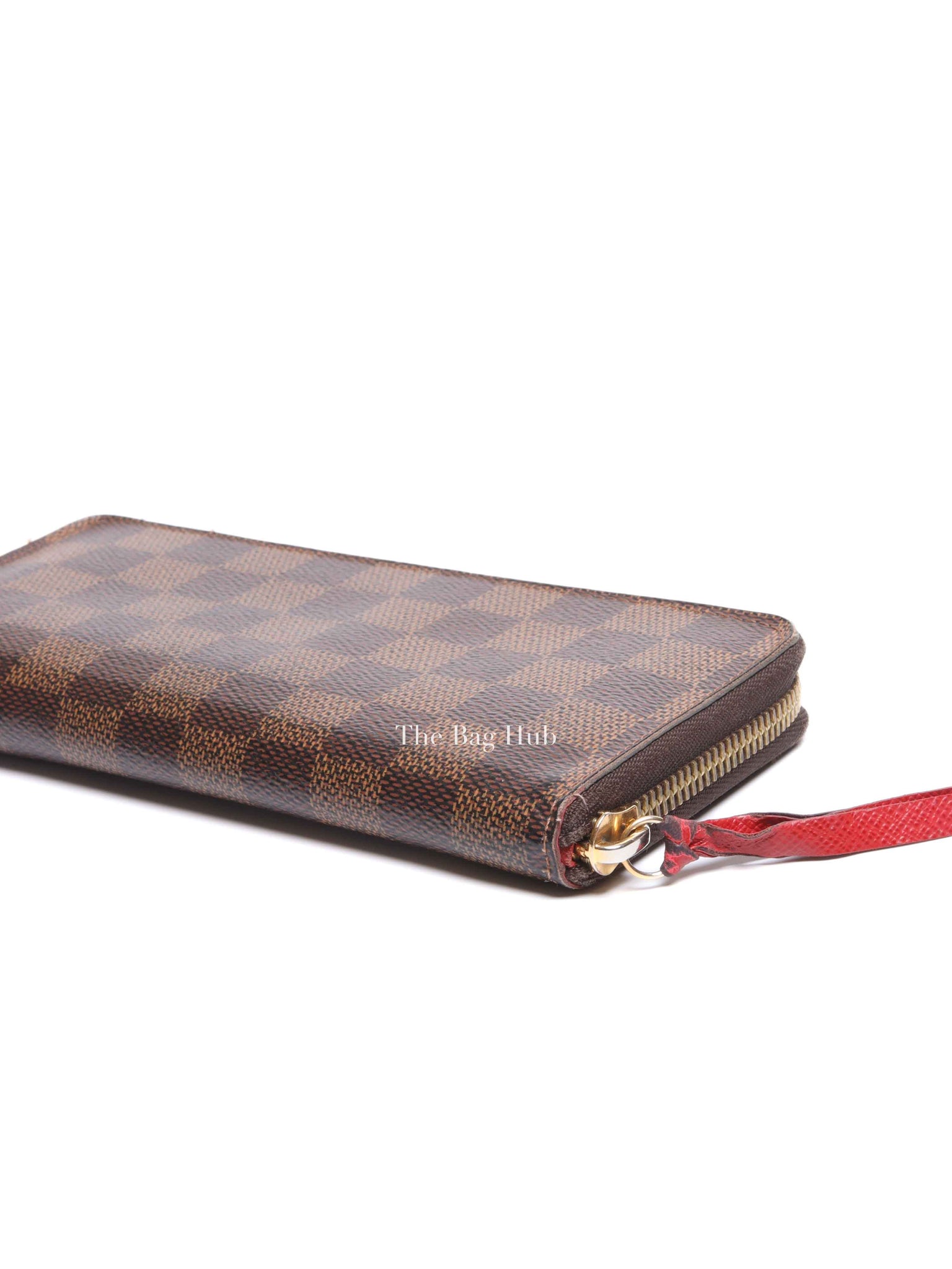 Louis Vuitton Damier Ebene Canvas Clemence Long Wallet