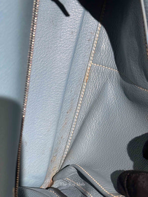 Hermes Bleu Jean Epsom Retourne 28 Kelly Bag PHW