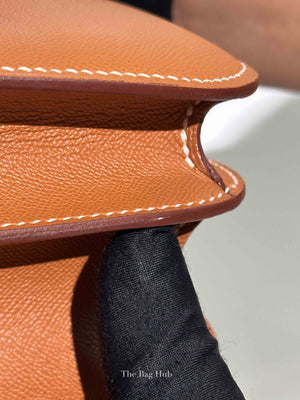 Hermes Gold Veau Madame Constance 24 Bag GHW