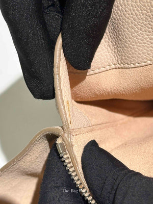 Celine Powder Baby Pink Grained Leather Small Tri-Fold Bag