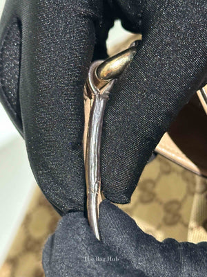Gucci Beige Canvas GG Dressage Hobo Bag