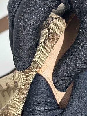 Gucci Beige Canvas GG Dressage Hobo Bag