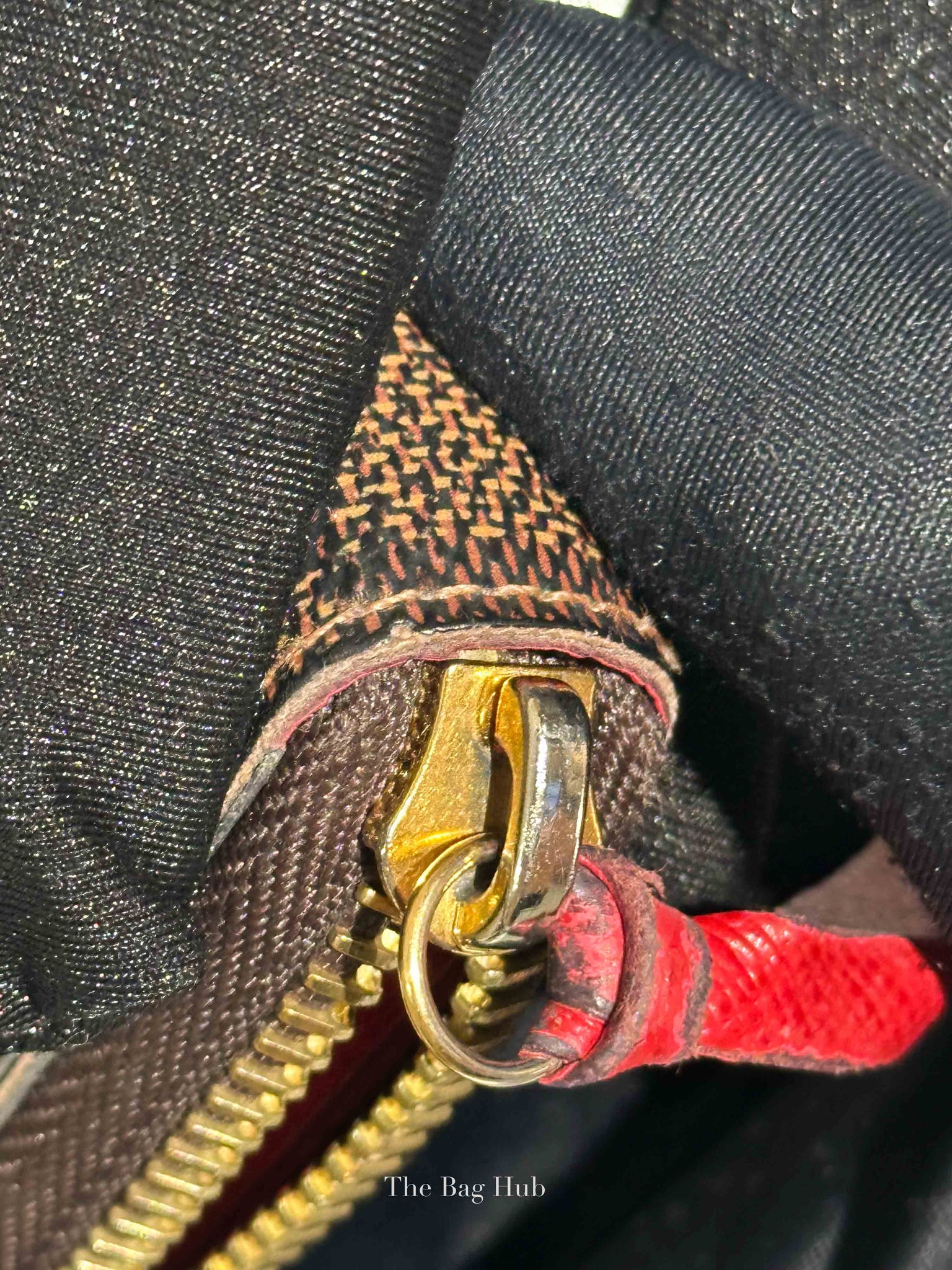 Louis Vuitton Damier Ebene Canvas Clemence Long Wallet