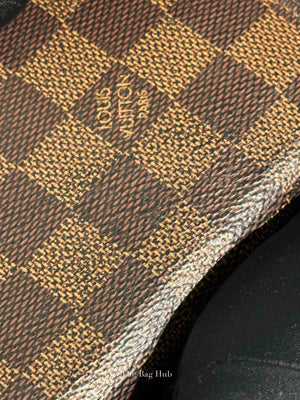 Louis Vuitton Damier Ebene Canvas Clemence Long Wallet