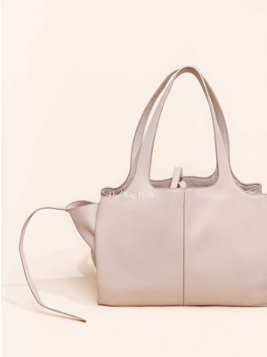 Celine Powder Baby Pink Grained Leather Small Tri-Fold Bag