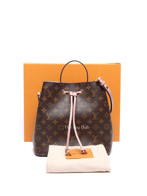 Louis Vuitton Rose Poudre Monogram Canvas NeoNoe MM Bag