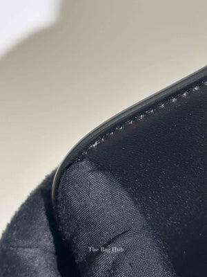 Celine Black Shiny Calfskin Classic Triomphe Crossbody Bag