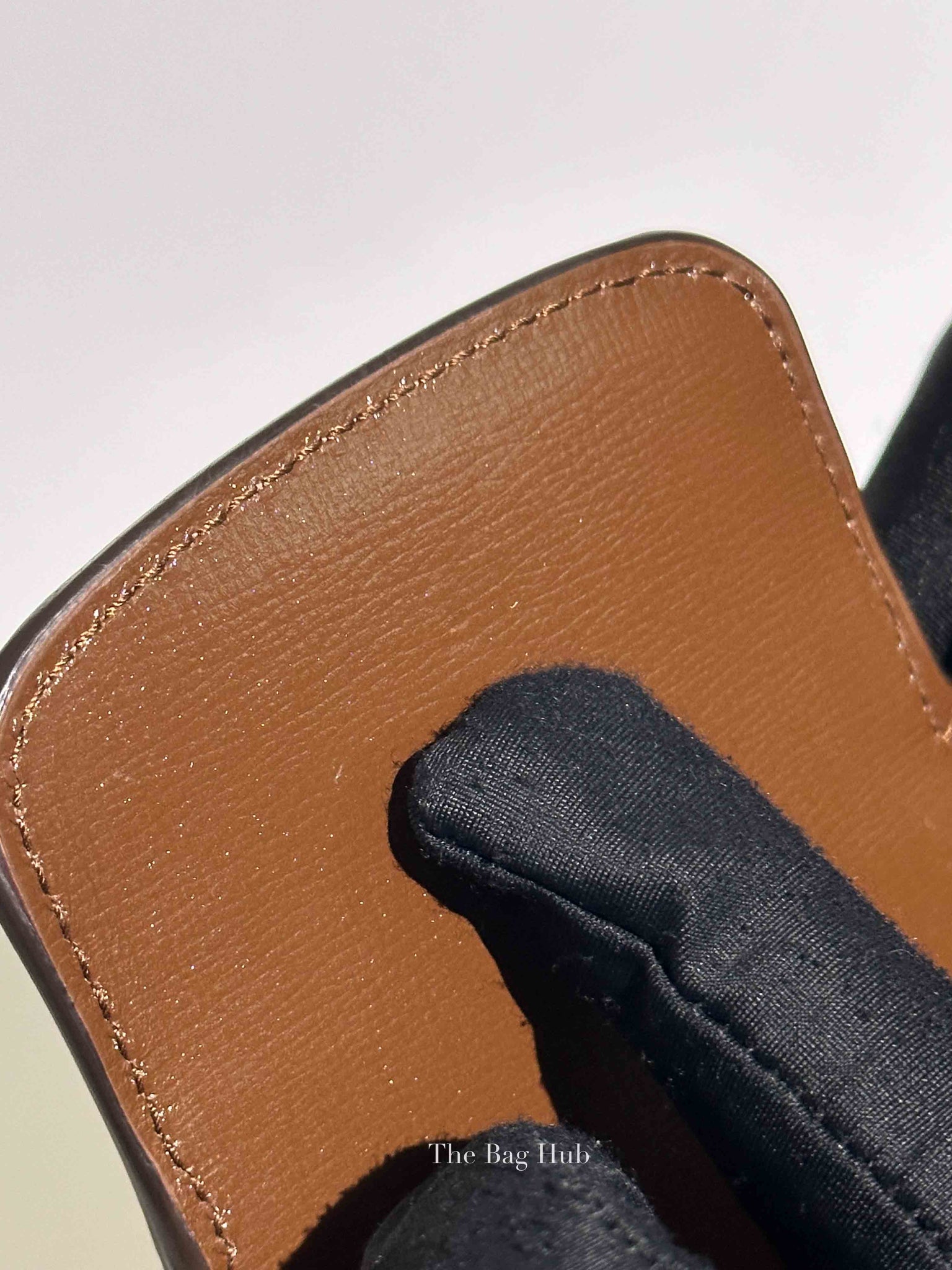 Gucci Brown Canvas GG Supreme Horsebit 1955 Small Shoulder Bag