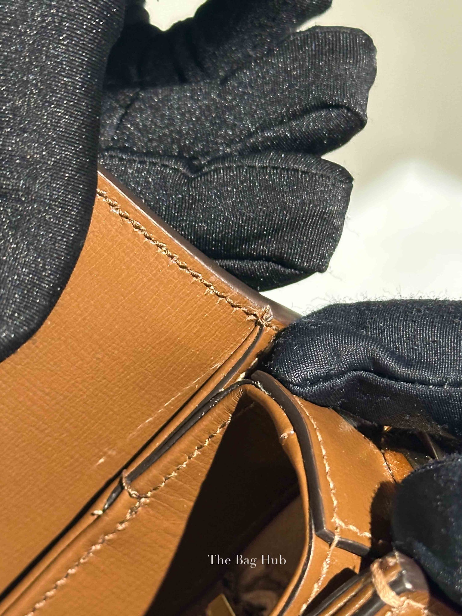 Gucci Brown Canvas GG Supreme Horsebit 1955 Small Shoulder Bag