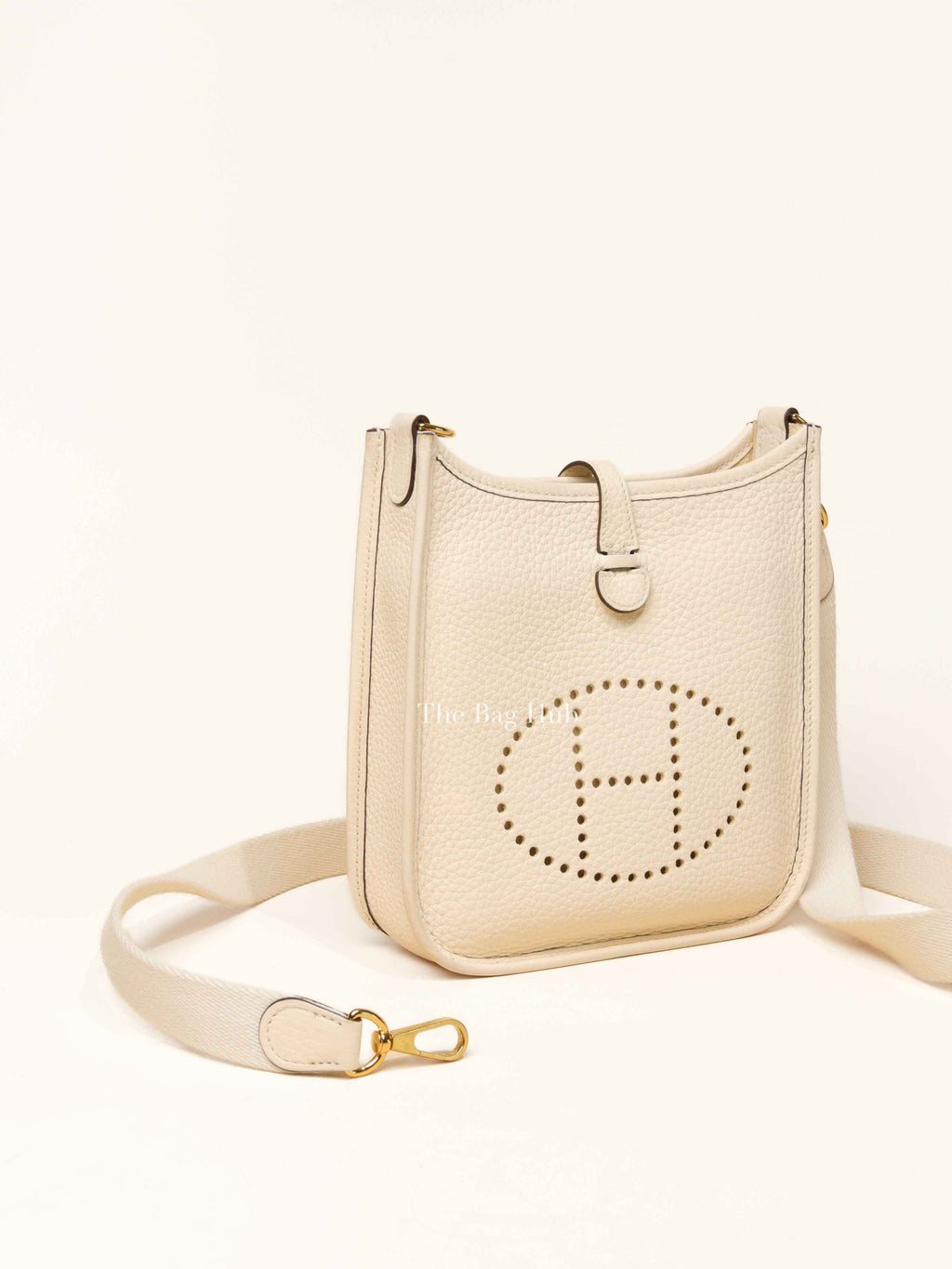 Hermes Nata/Blanc Clemence Amazone Evelyne TPM Bag