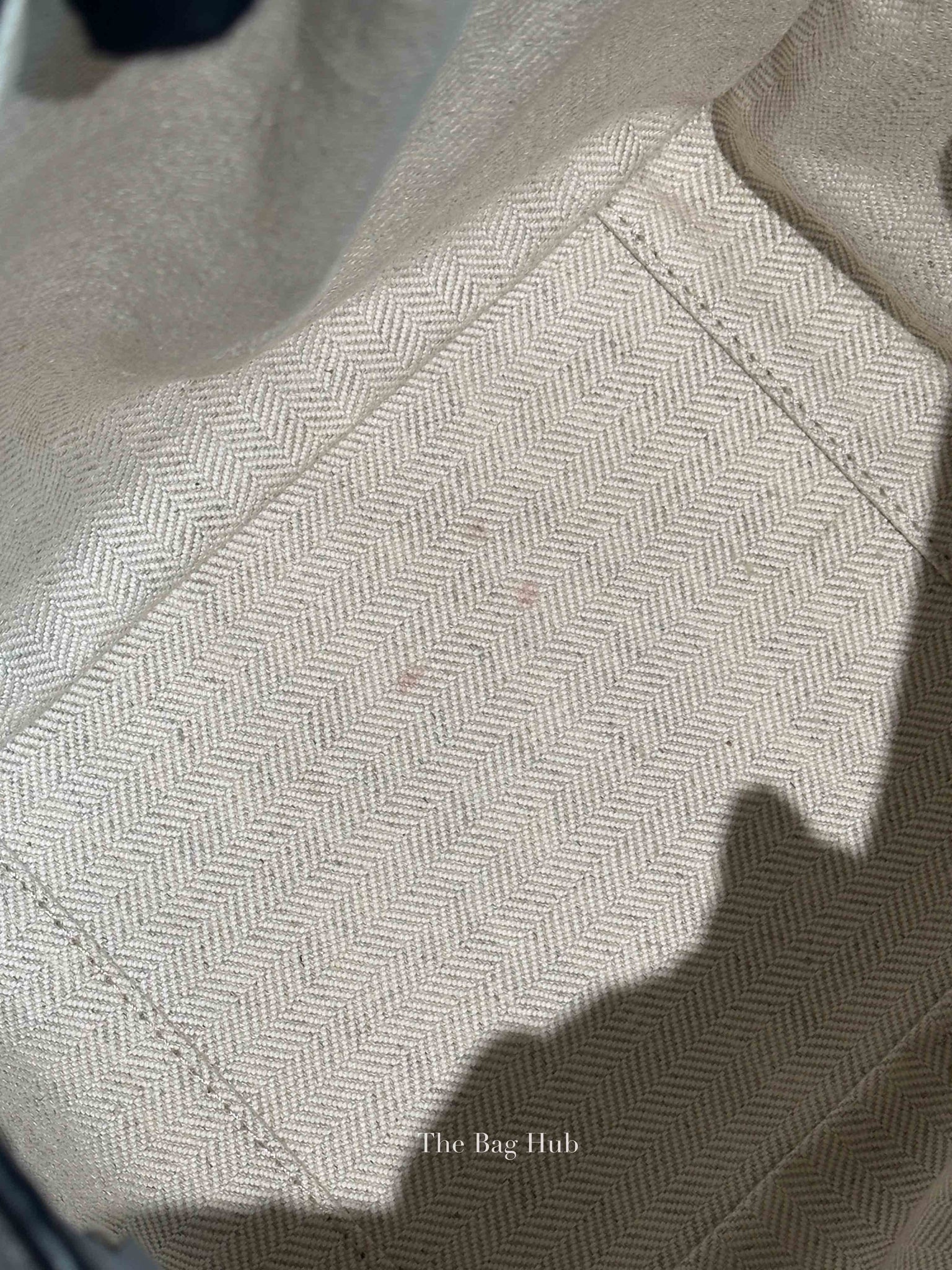 Loewe Gray Pearl Soft Grain Calfskin Compact Hammock Bag
