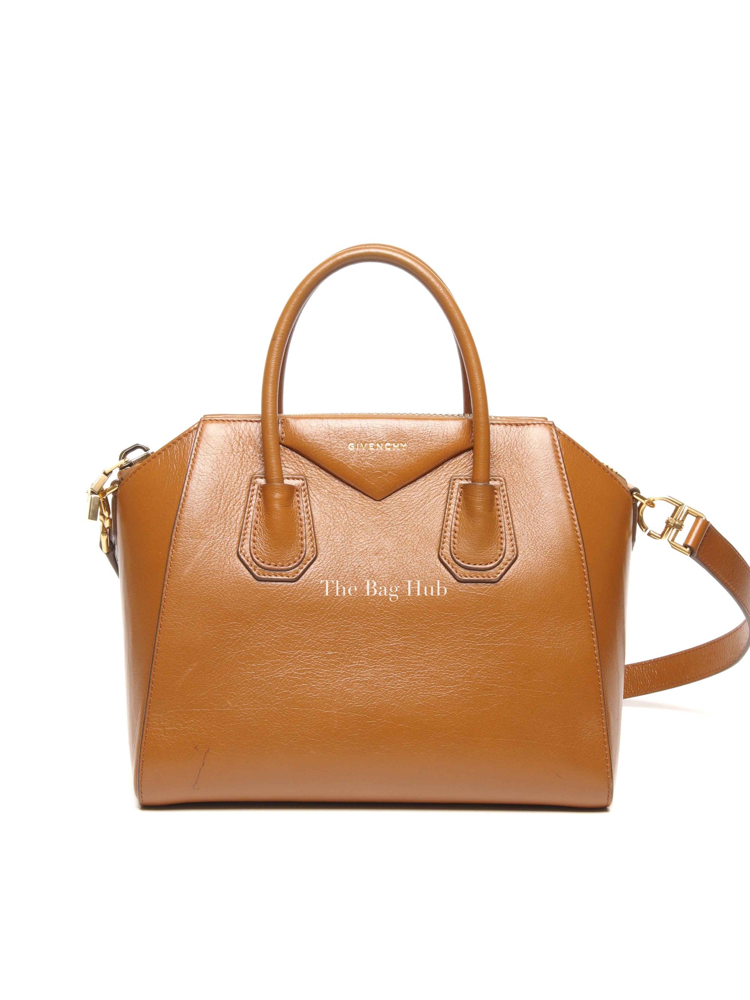 Givenchy Soft Tan Buffalo Leather Small Antigona Bag