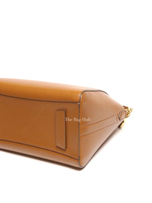 Givenchy Soft Tan Buffalo Leather Small Antigona Bag