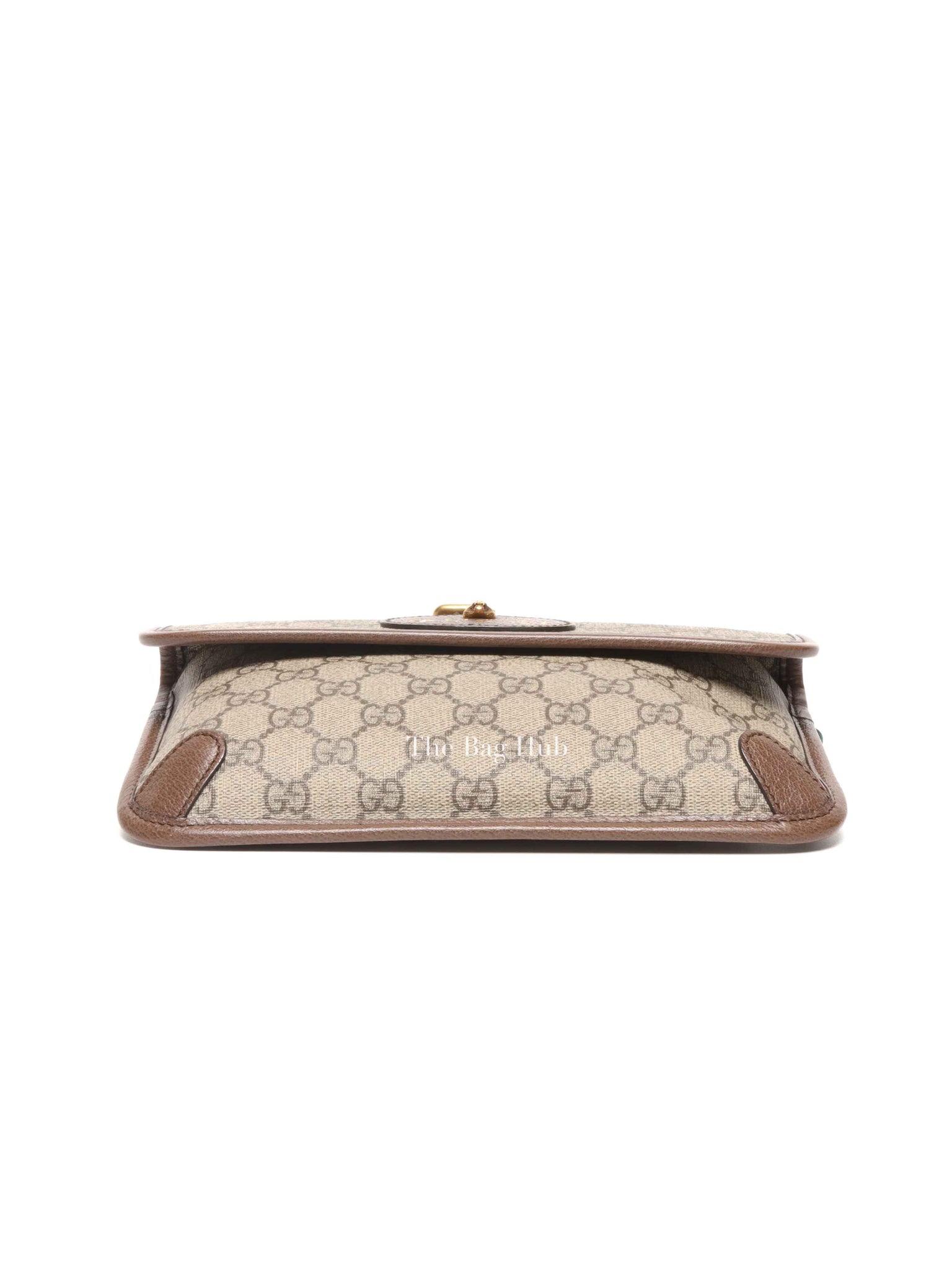 Gucci Brown Canvas GG Supreme Web Neo Vintage Belt Bag