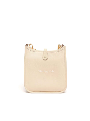 Hermes Nata/Blanc Clemence Amazone Evelyne TPM Bag