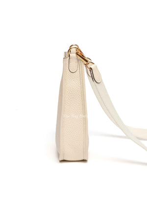 Hermes Nata/Blanc Clemence Amazone Evelyne TPM Bag