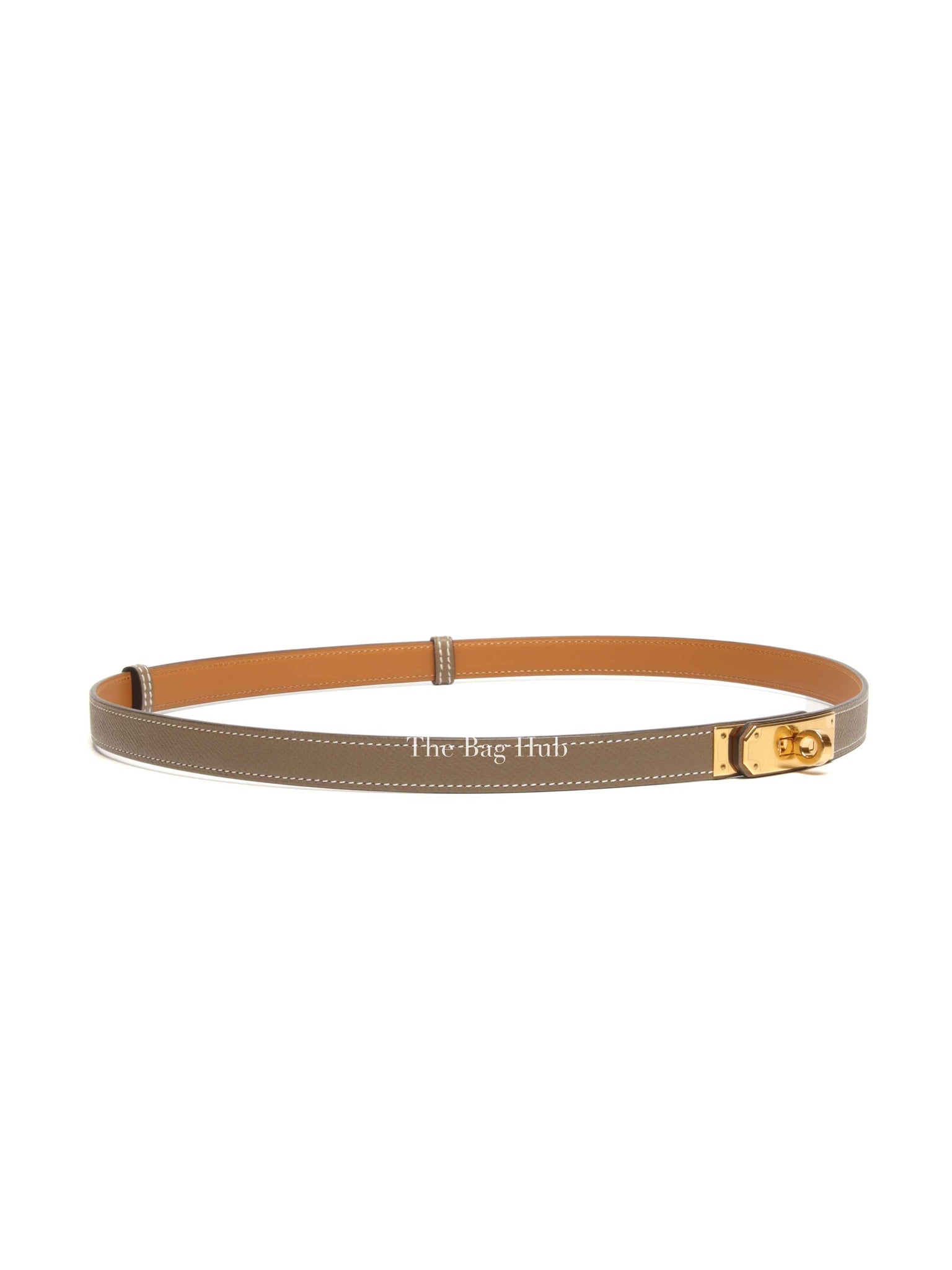 Hermes Etoupe Epsom Kelly 18 Belt