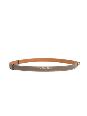 Hermes Etoupe Epsom Kelly 18 Belt