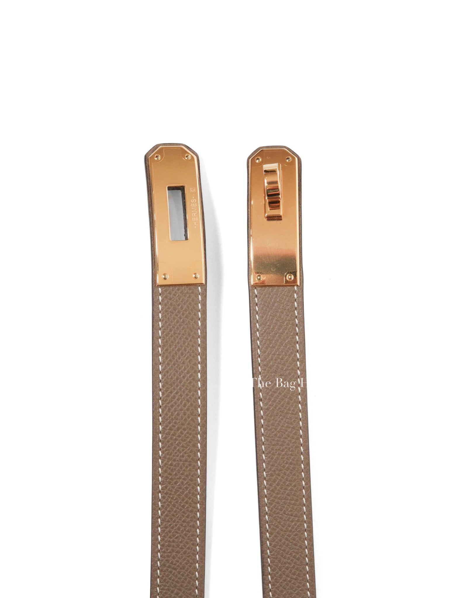Hermes Etoupe Epsom Kelly 18 Belt
