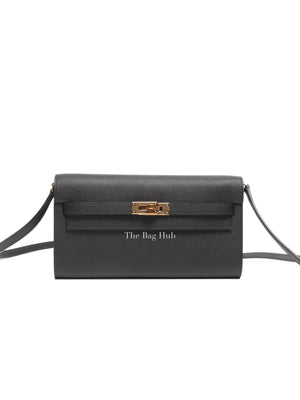 Hermes Noir Epsom Kelly To Go Wallet