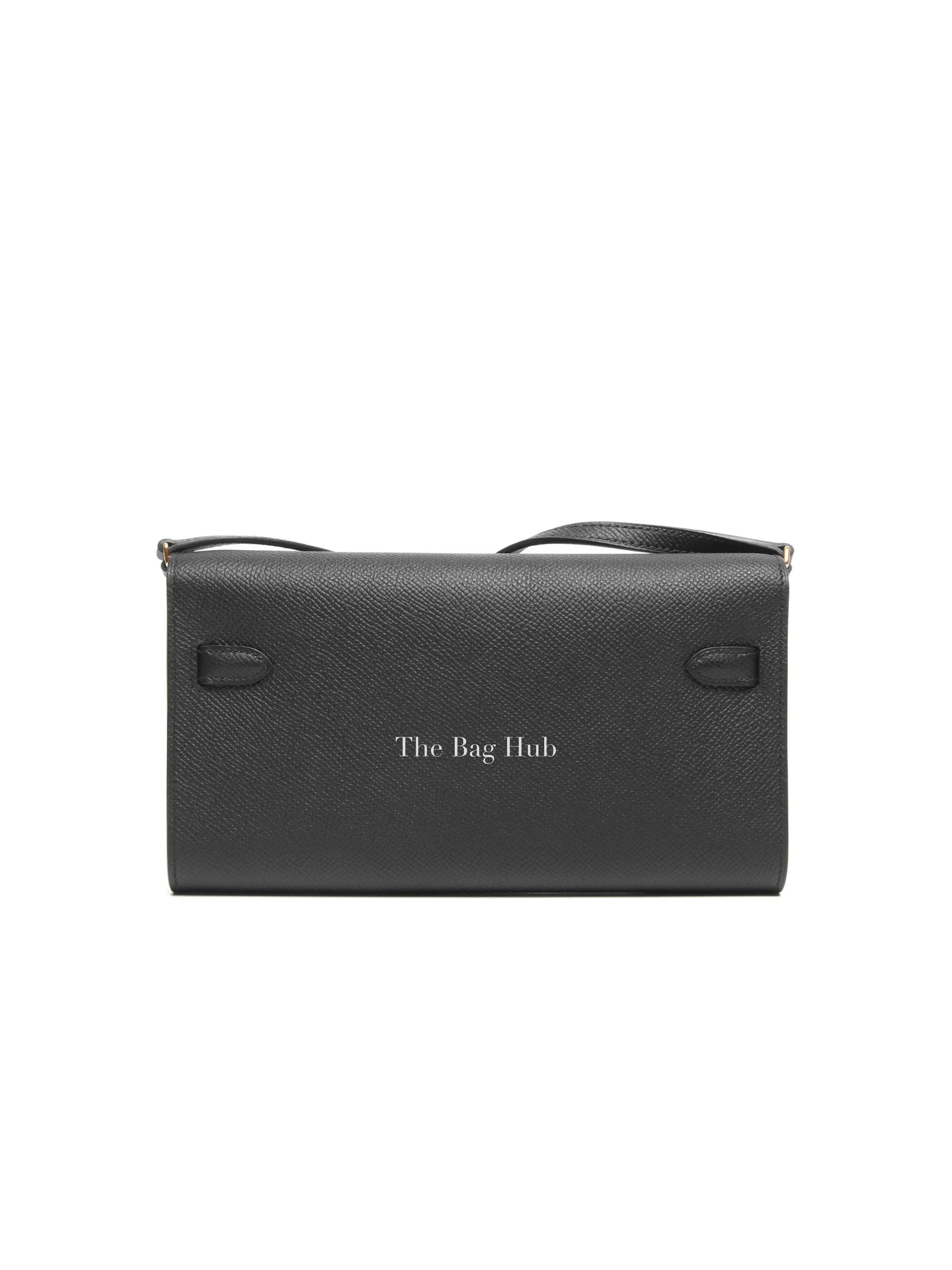 Hermes Noir Epsom Kelly To Go Wallet