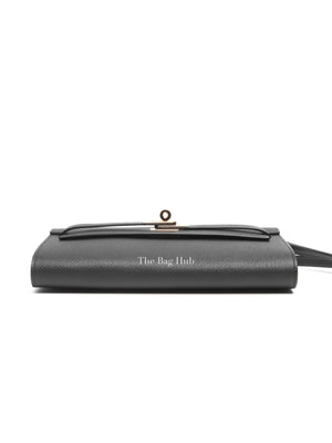 Hermes Noir Epsom Kelly To Go Wallet