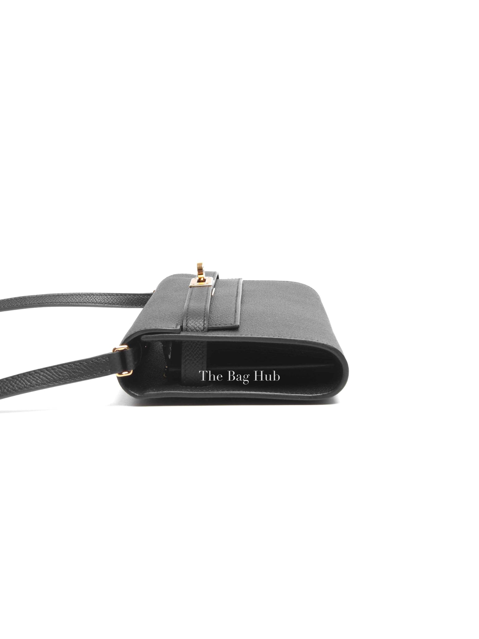 Hermes Noir Epsom Kelly To Go Wallet
