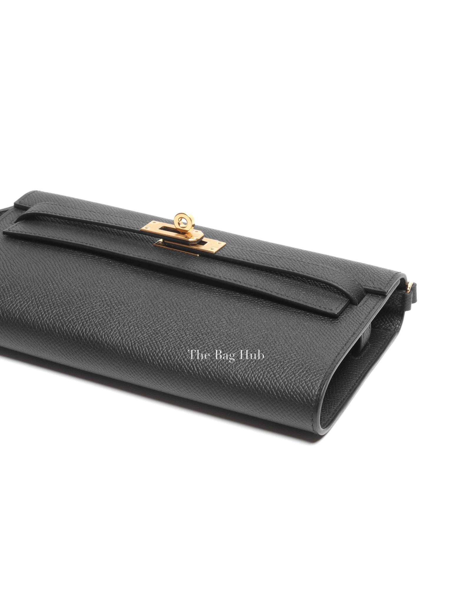 Hermes Noir Epsom Kelly To Go Wallet