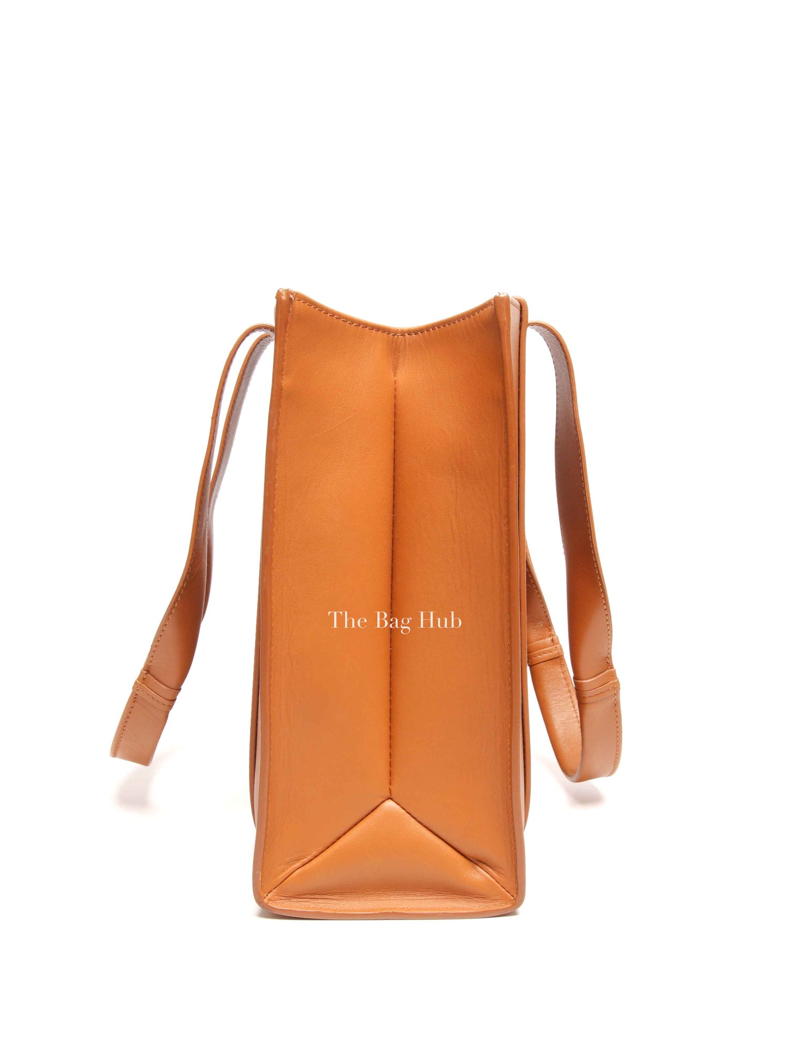 Chloe Caramel Leather Woody Medium Tote Bag