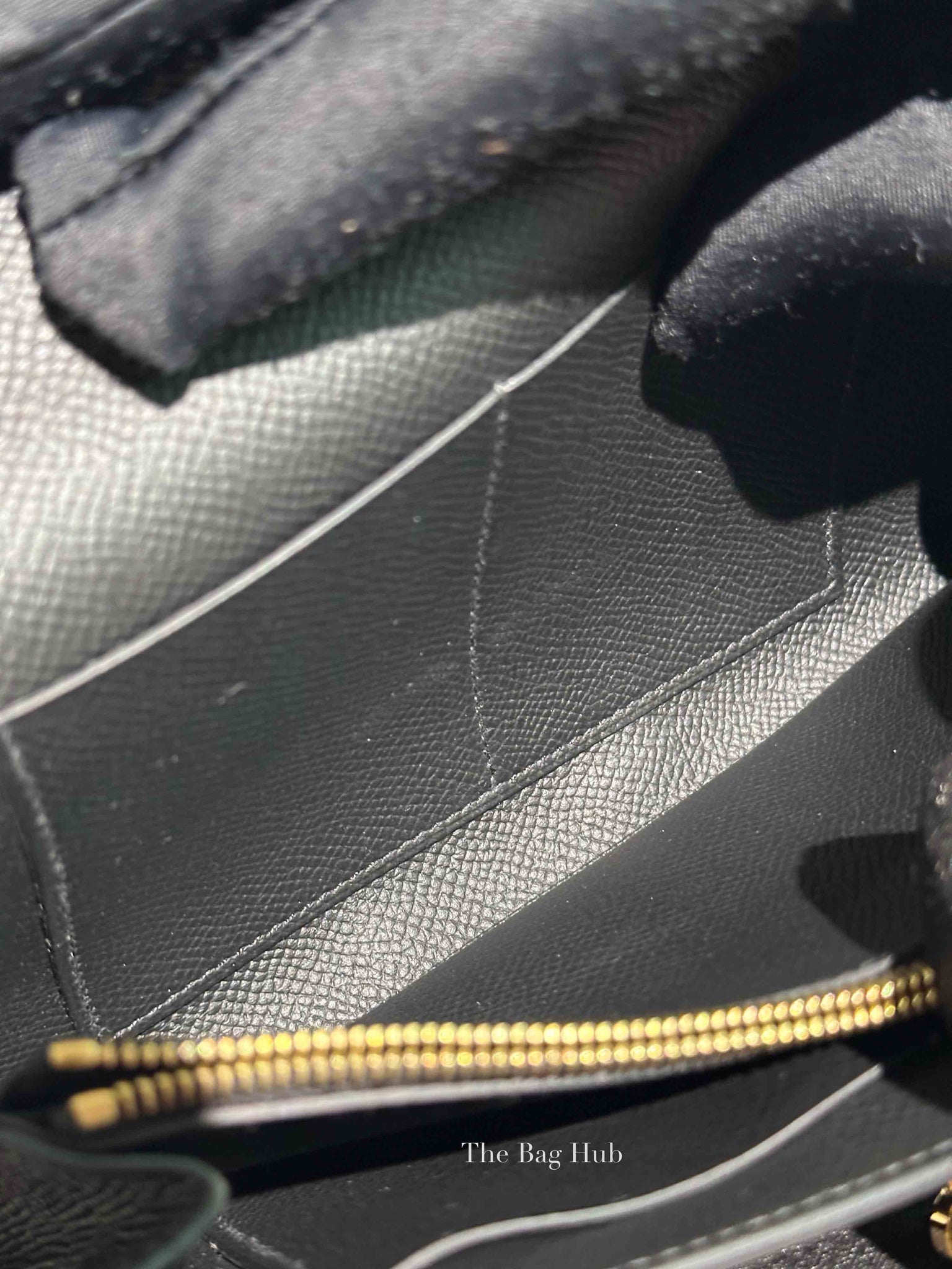 Hermes Noir Epsom Kelly To Go Wallet