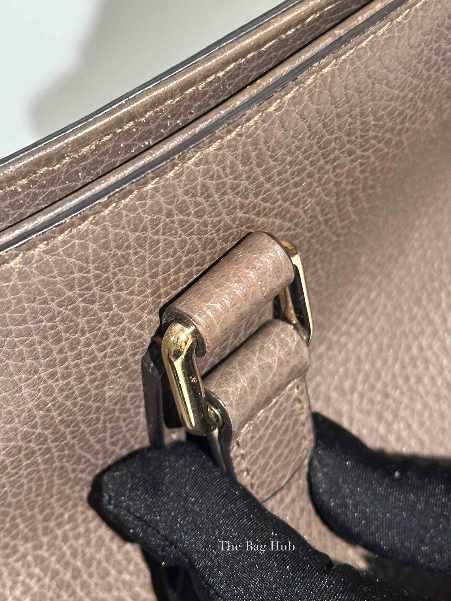 Gucci Brown Leather Bamboo Fringe Medium Tote Bag