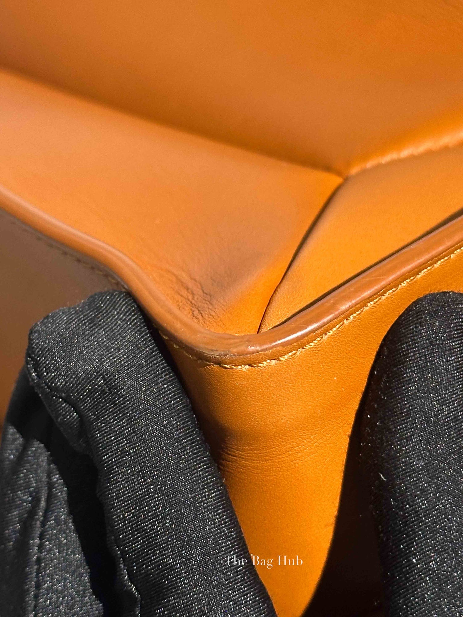 Chloe Caramel Leather Woody Medium Tote Bag