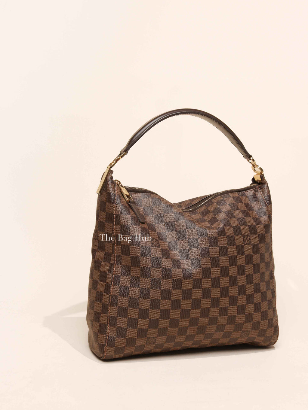 Louis Vuitton Damier Ebene Canvas Portobello PM Bag