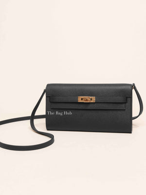 Hermes Noir Epsom Kelly To Go Wallet