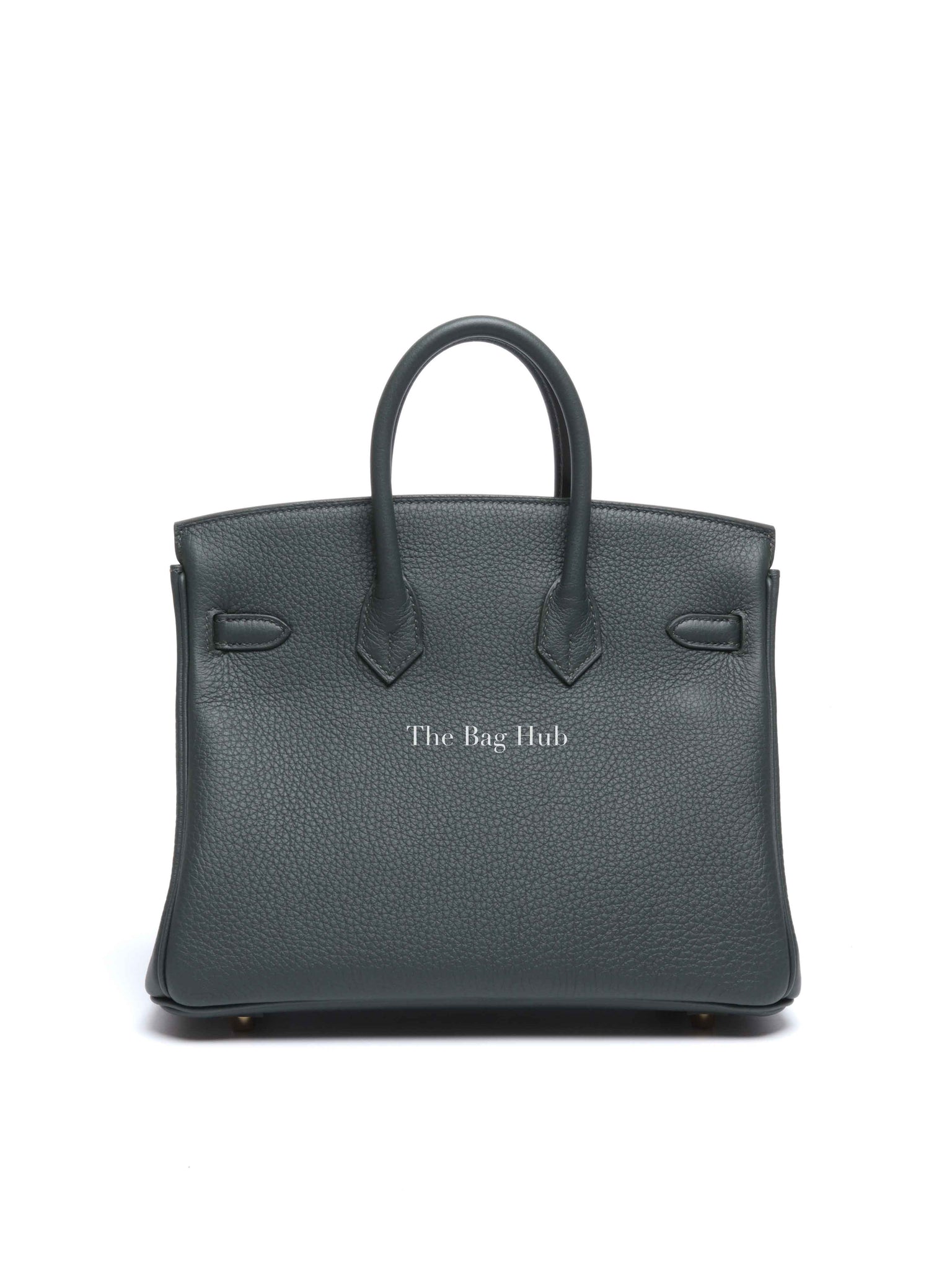 Hermes Vert Mangrove Togo Birkin 25 Bag GHW