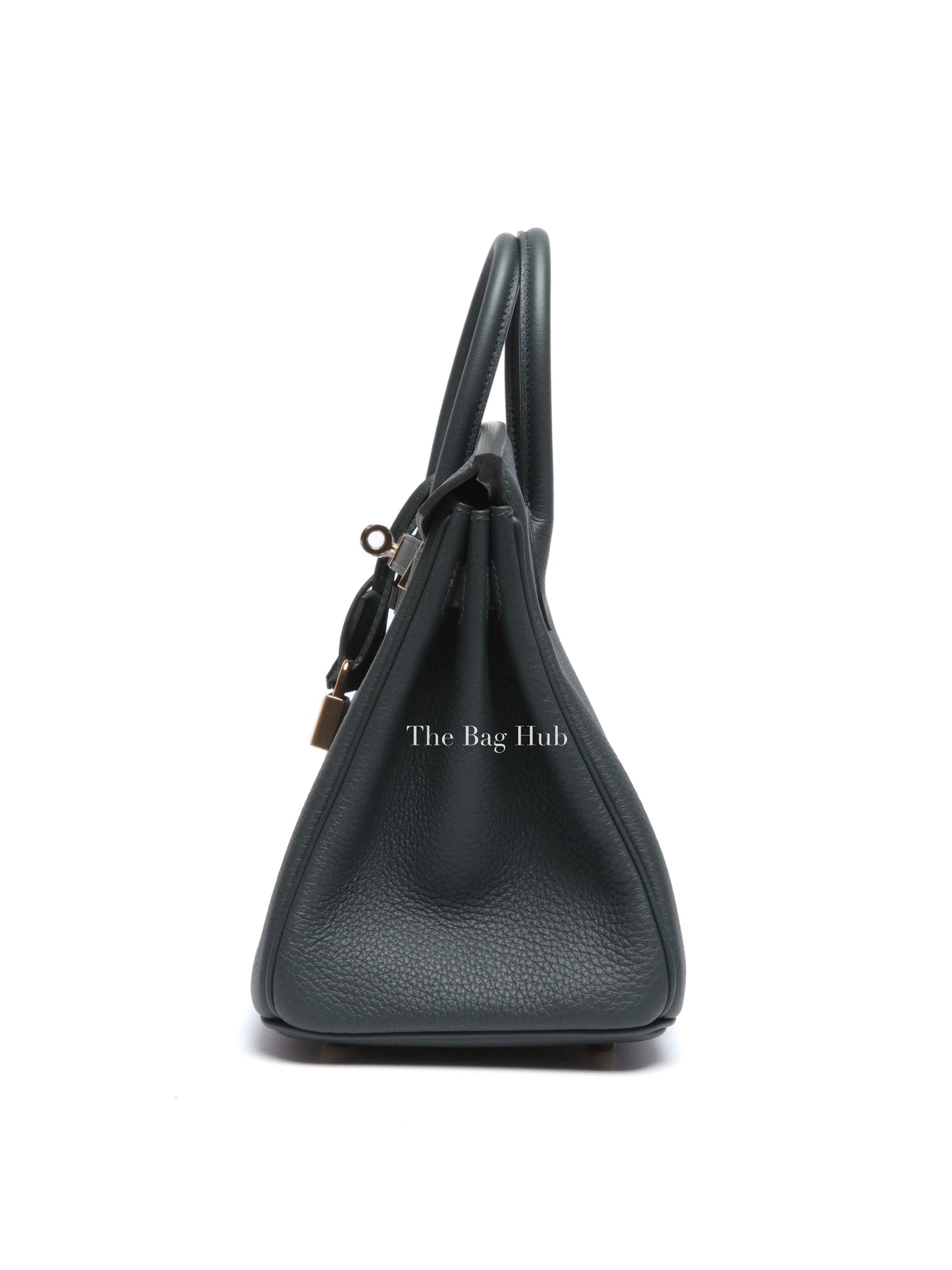 Hermes Vert Mangrove Togo Birkin 25 Bag GHW