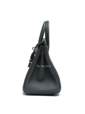 Hermes Vert Mangrove Togo Birkin 25 Bag GHW