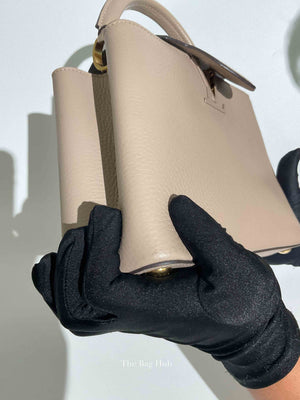 Louis Vuitton Galet Cuir Taurillon Leather Capucines BB Bag
