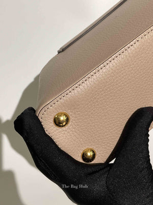 Louis Vuitton Galet Cuir Taurillon Leather Capucines BB Bag