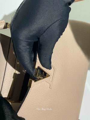 Louis Vuitton Galet Cuir Taurillon Leather Capucines BB Bag
