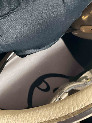 Louis Vuitton Galet Cuir Taurillon Leather Capucines BB Bag