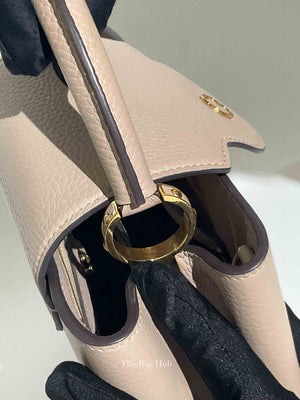 Louis Vuitton Galet Cuir Taurillon Leather Capucines BB Bag