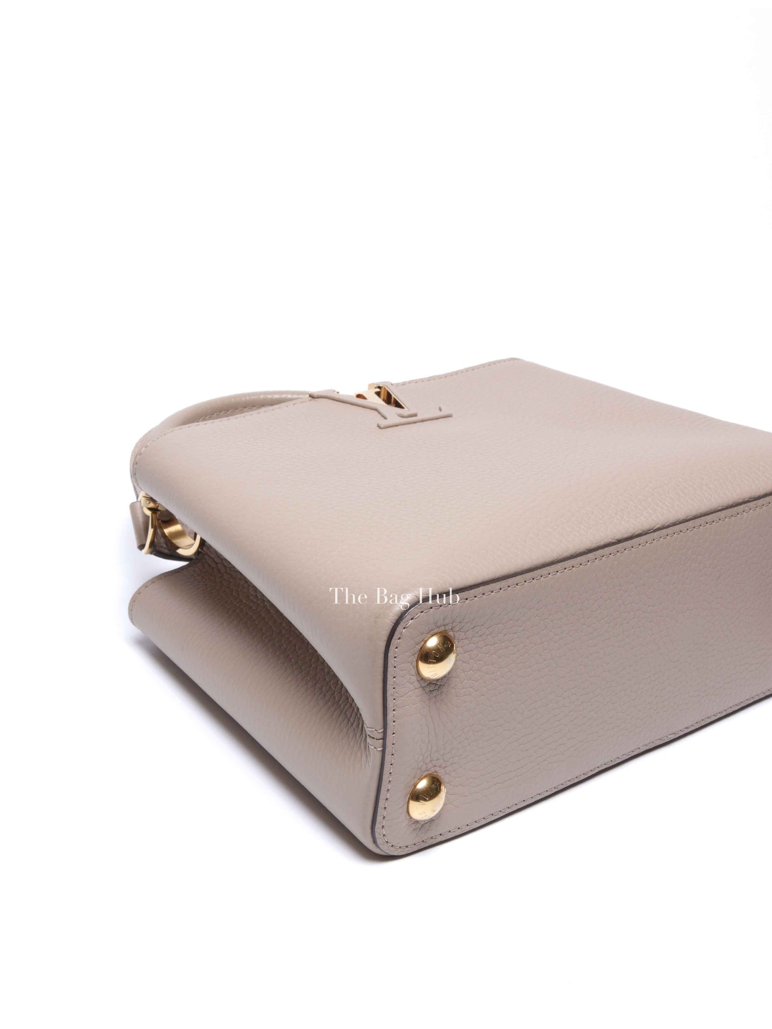 Louis Vuitton Galet Cuir Taurillon Leather Capucines BB Bag
