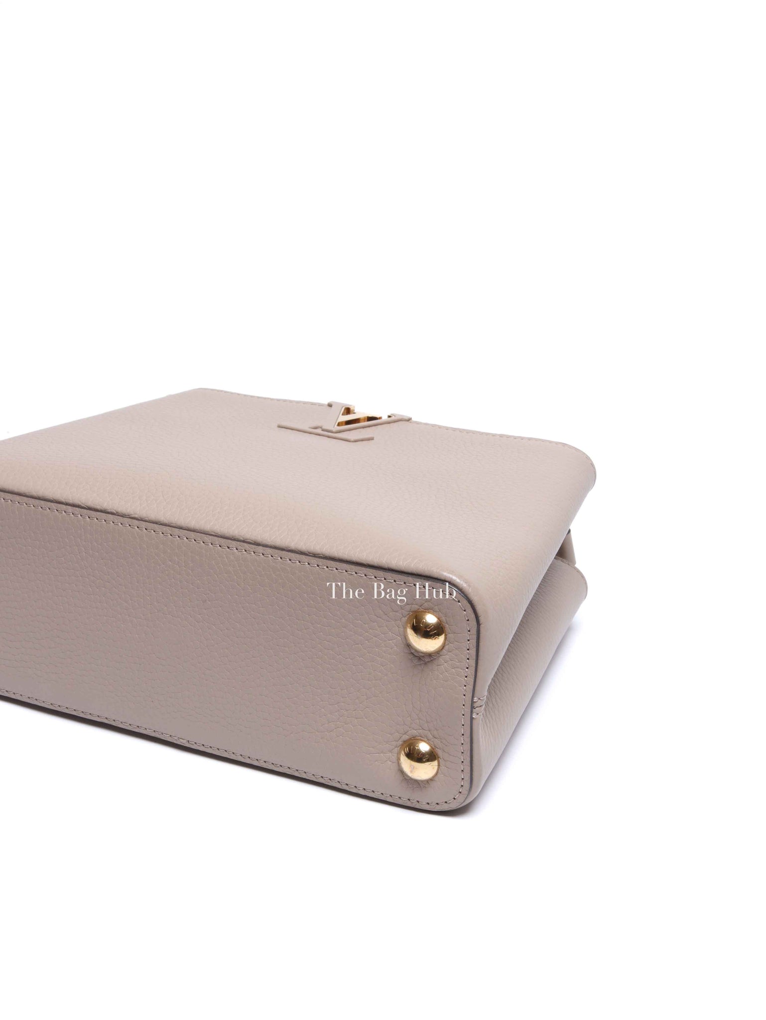 Louis Vuitton Galet Cuir Taurillon Leather Capucines BB Bag