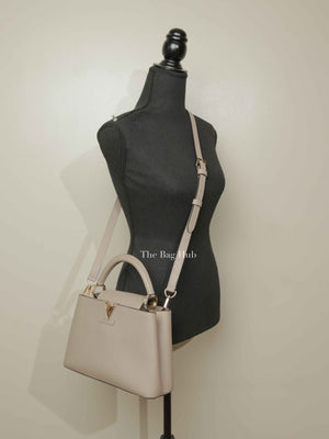 Louis Vuitton Galet Cuir Taurillon Leather Capucines BB Bag